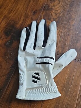 White Mens Golf Glove with Black Accents - Performance Grip Sz XXL ✨️5/$30
